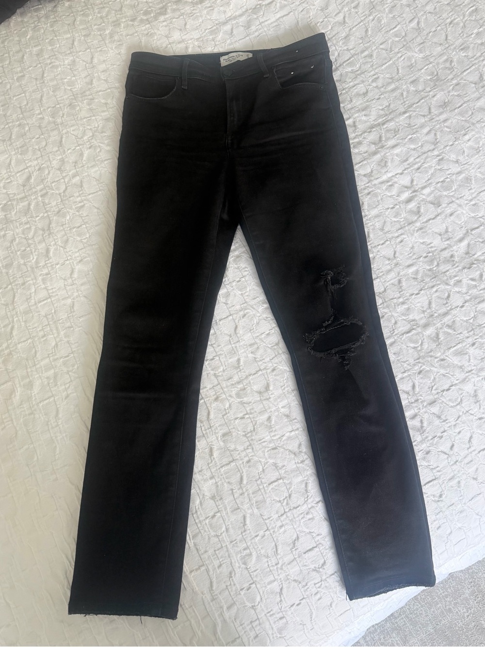 Abercrombie & Fitch Super Skinny Ankle High Rise